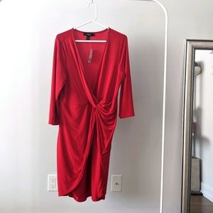Red Dress Forever 21 Plus Size 3x NWT